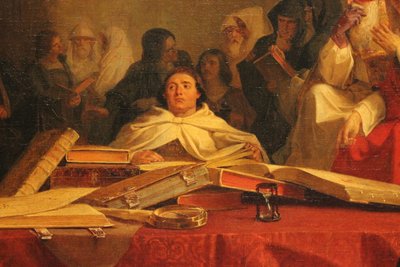 Christopher Columbus Before the Council of Salamanca by Emanuel Gottlieb Leutze